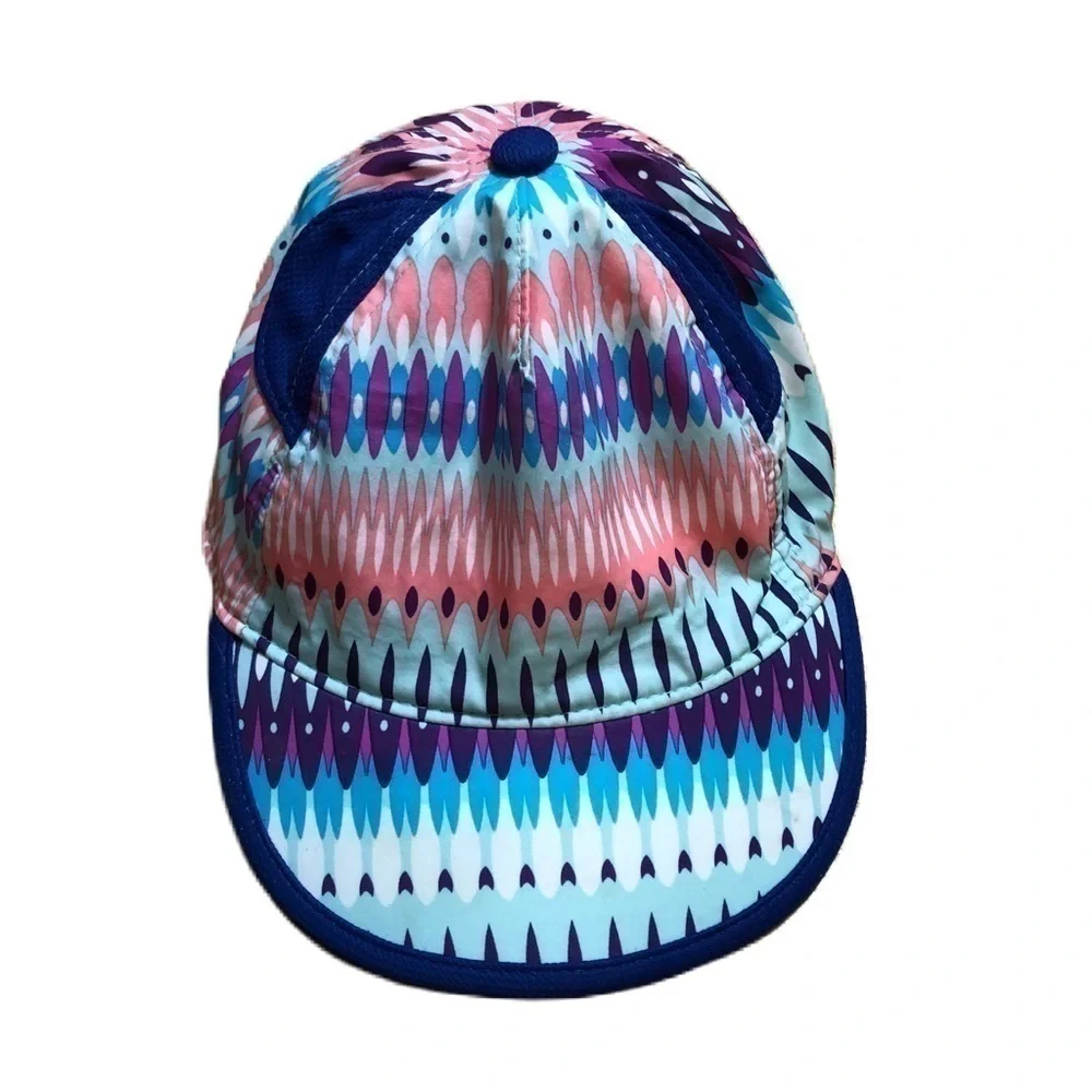 Gymboree Gym Go Baseball Hat Girls Small Blue Pink